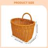 Hanging Storage Basket Wall Mounted Kitchen Sturdy with Handle Flower Holder Multifunctional