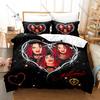 Colombian Reggaeton Icon Karol G Mañana Será Bonito Pink Angel Bichota Album Collage Bedding Set 1 Duvet Cover + 2 Pillowcases