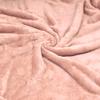 Sherpa Fleece Sofa Throw 220x240cm, Thick Warm Plaid Blanket Briebe - Coral
