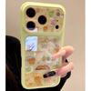 Korean Ins for iPhone17ProMax Phone Case 16/15Plus Cute Apple 14Pro Creative 13