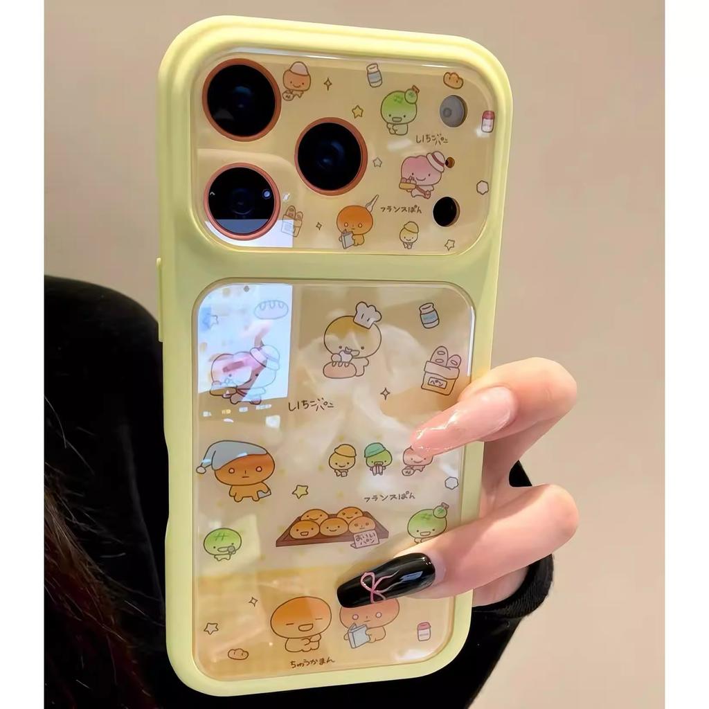 Korean Ins for iPhone17ProMax Phone Case 16/15Plus Cute Apple 14Pro Creative 13