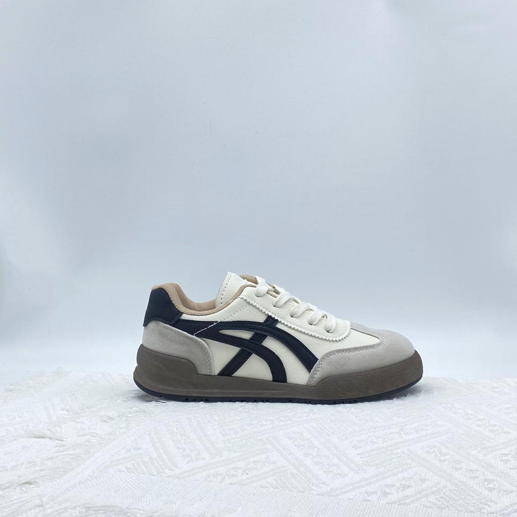 2025 Spring Thick-soled Flat-soled Forrest Gump Shoes New German Training Shoes Versatile Sports and Leisure Popular Small White Board Shoes Women's