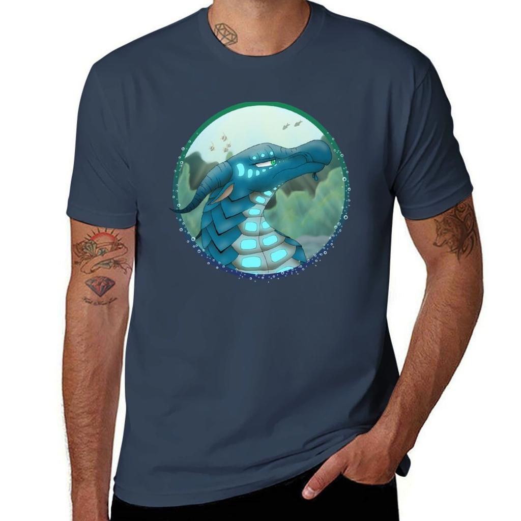 Tsunami the SeaWing Circle TShirt Large Size Short Sleeve TShirt