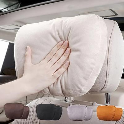 Car Headrest Neck Support Seat For Mercedes-Benz Maybach S Class Design Soft Universal Adjustable Car Pillow Neck Rest Cushion