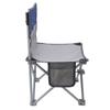 Cadeiras de Pesca Dobráveis Forte Capacidade de Carga Cadeira Portátil com Bolso para Pesca Praia Varanda Exterior Caminhada