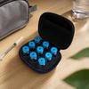 3ML Insulin Vial Storage Case 9 Slots Waterproof Shockproof Portable Carrying Box for Travel Diabetic & Essential Oil Use