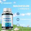 L-Magnesium Threonate Dietary Supplement, helps with sleep, relaxation, and promotes brain and heart health – 120 capsules