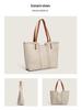 Bolso Tote Simple de Gran Capacidad Estilo Retro Coreano 2025 para Mujer