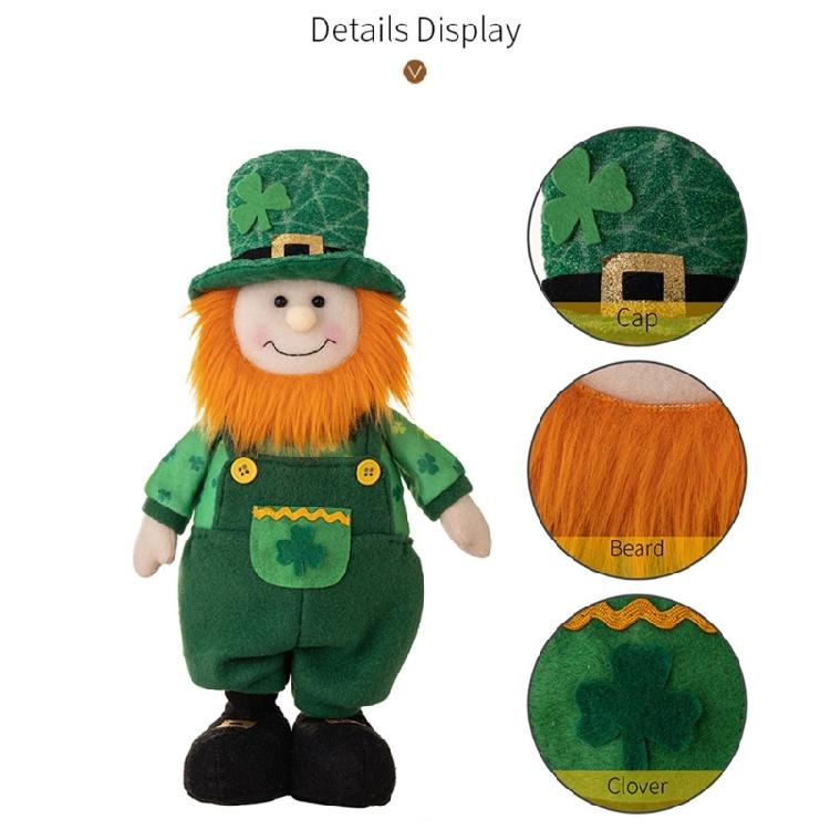 StPatrick's Day Gnome Irish Ornaments for Wedding Birthday Party Home Decor