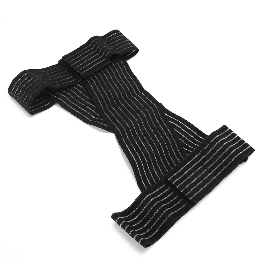 Breathable Posture Corrector Adjustable Hunchback Correction Belt Back Brace BlackL
