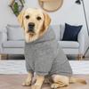 Fuzzy Warm Dog Fleece Hoodie Cozy Soft Puppy Hooded Coat Double-Sided Plush Winter Cat Clothes Indoor
