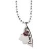 4 Pcs Best Friend Forever Splicing Necklaces Children's Cartoon Necklace Rhinestones Broken Heart Pendant Necklaces
