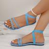 Fashion Women Sandals 2024 Summer New Casual Comfortable Beach Sandals Outdoor Flip Flops Flat Simple Women Shoes Open Toe Women Sandals