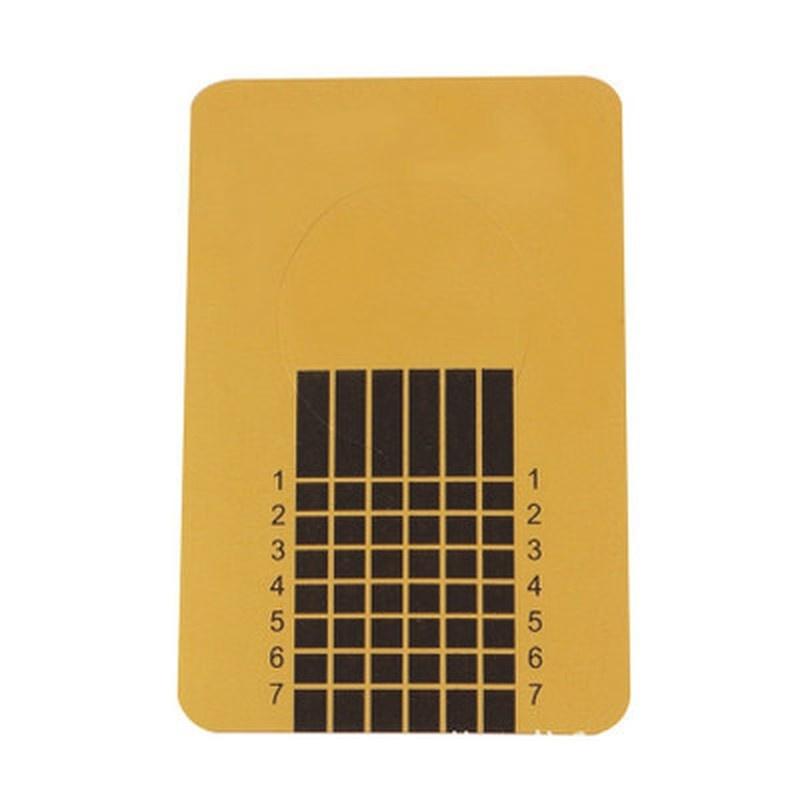 100Pcs Nail Art Extension Sticker Guide Shape Acrylic Professional Nail Tools Gel Nail Polish Tips