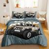 Off-Road Car Series 3D Digital Printing Kit Bedding Quilt Cover Pillowcase Three-Piece Set