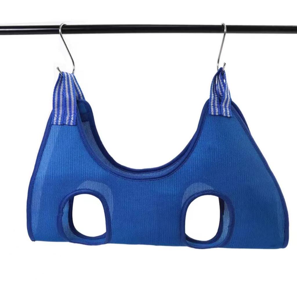 Pet Grooming Hammock: Anti-Scratch & Anti-Bite Nail Clipping Aid for Cats and Dogs