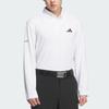 Adidas Performance Ss25 Monogram Logo Golf Long Sleeve Polo Shirt Men Polo Shirts JL7946