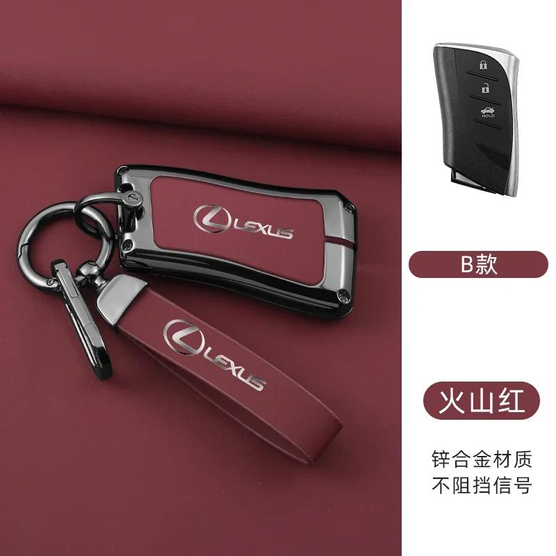 PPFX2 Leather Car Key Case Cover For Lexus IS ES CT200H NX LX 250 300 350 450H 300H ES300h ES200 UX250h LS350 LS500h ES350 Accessories