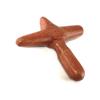 INTHANON Akupressurstab aus Holz Massagestab für Fuß und (Kreuzförmig) Massage, Reflexzonenmassage, Selbstmassage