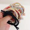 10pcs Trendy Girls Braided Elastic Hair Rubber Bands Women Hair Scrunchies Ponytail Hair Holder Hair Gum Hair Tie