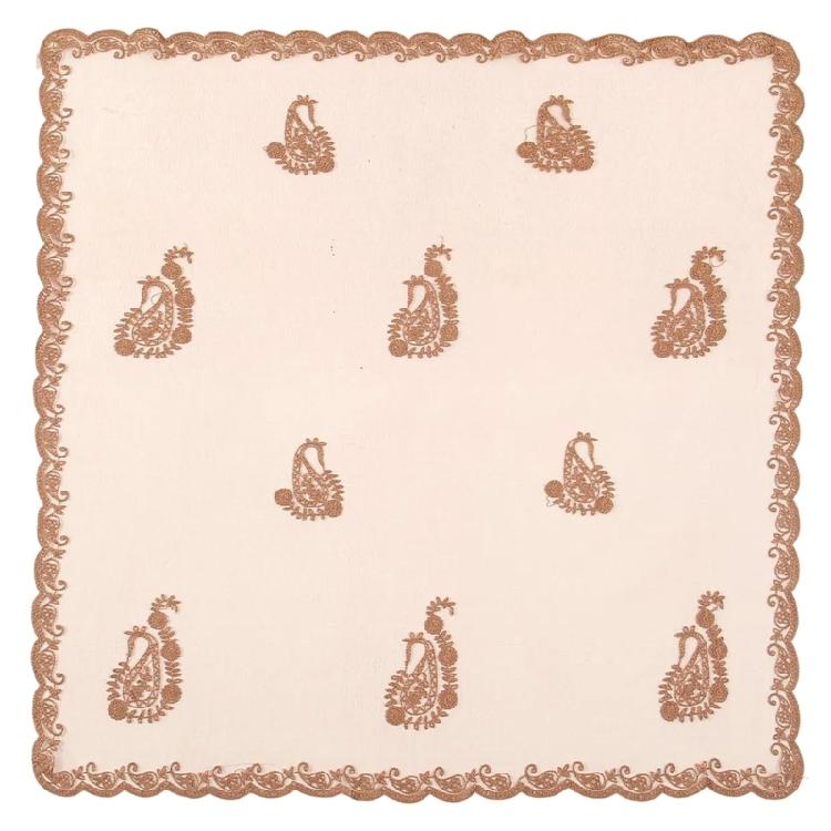 

Soft Embroideried Scarf With Flower Designs For Women Hair Accesories For Head Wrap Or Decorative Touch To Any Outfit