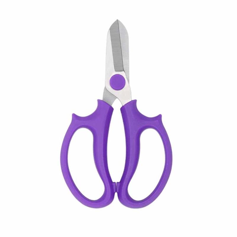 Stainless Steel Garden Scissors Florists Professional Flower Arranging Shears Comfortable Grip Handle Potted Plant Pruning Tools