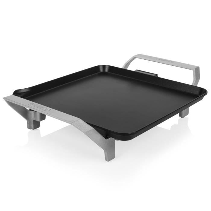 Gril de table électrique Princess Chef Premium - Noir et argenté - Plaque chauffante teppanyaki - 1500 W