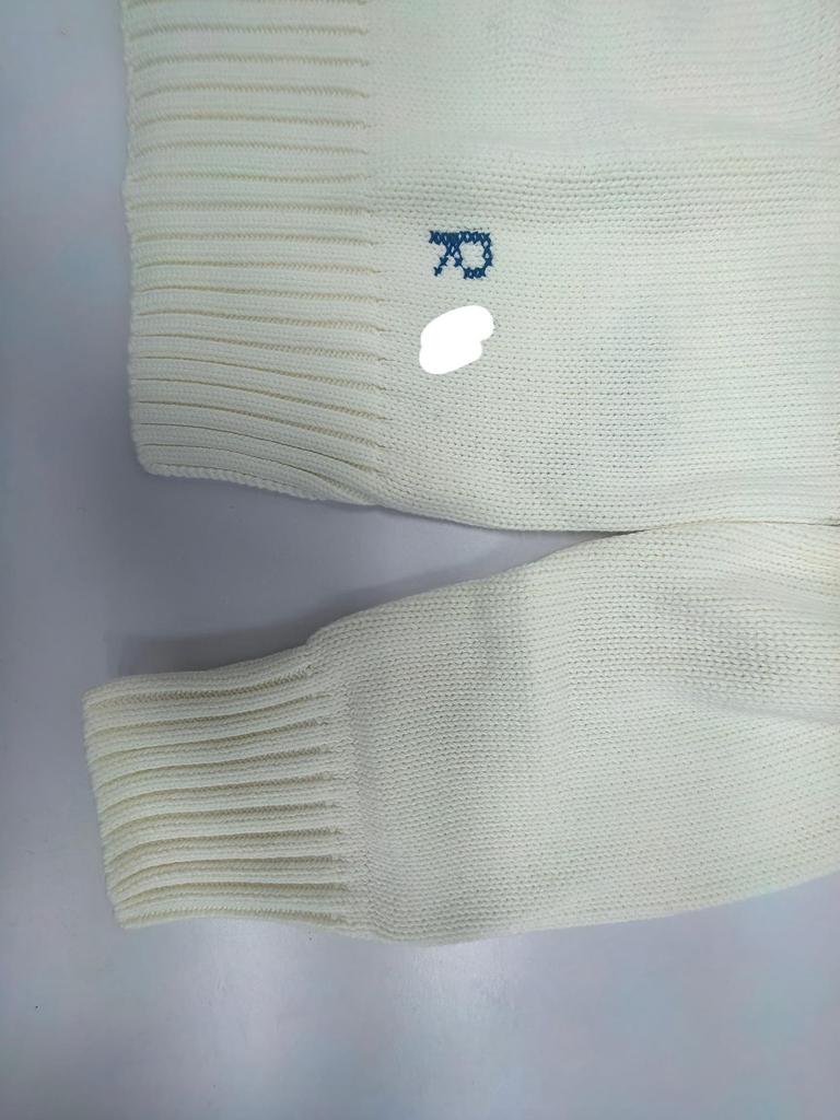 Women's Pure Cotton Bear Sweater, Heavy-duty, Autumn/Winter 2025