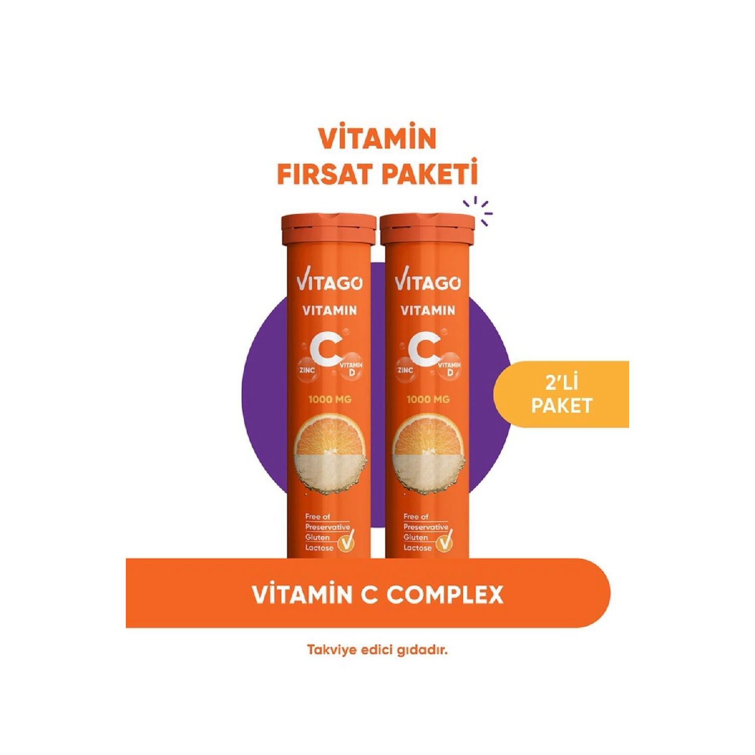 

Vitamin C, Vitamin D, Zinc 20 Piece Effervescent Tablet