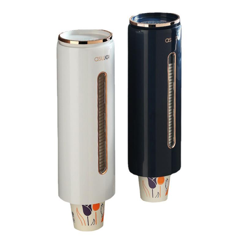 Paper Cup Holder, Cup Holder for Disposable Cups, Water Cup Storage Box, Magic Tool, Automatic Cup Dropping Device for Water Dispenser, Storage Rack