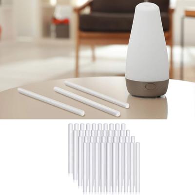 40 Stück Luftbefeuchter Absorptionswatte Dochte Aromatherapie Tampons Stäbe Watte Schwammstäbchen für Büro Schlafzimmer Gebrauch