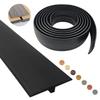 1PC 1m/39.37inch Carpet To Tile Floor Transition Strip T-Molding Wood Grain Edging Trim Strip Wear-resistant Laminate Floor Join