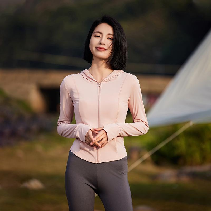 Ice silk sunscreen clothing women's summer UPF10 + waist short sunscreen clothing women's outdoor riding slim-fitting cool jacket