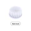 Cross-Border Waterproof Wireless Cleaning Brush for Kitchen & Bathroom - Portable, Multi-Functional, with Replacement Heads.