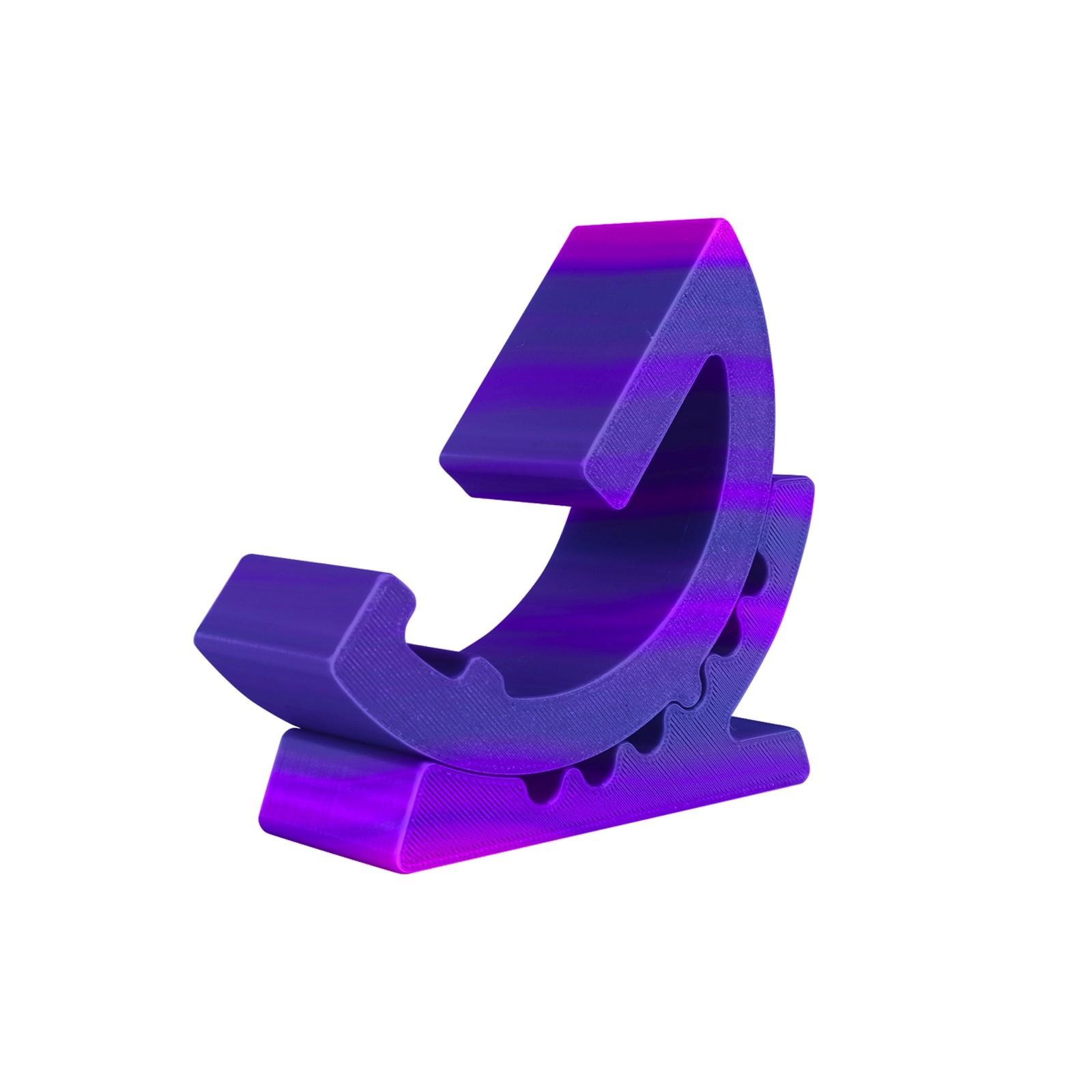 

3D-печатный минималистский регулируемый держатель для телефона Rainbow Gear, подходящий для телефонов и планшетов One Size