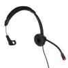Telephone Headset Volume Adjustment Microphone Mute Monaural 2.5mm Business Headset for Call Centres Telemarketing