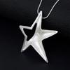 Accessories Pentagram Premium Necklace Retro Simple Women'S Pendant Long Chain Sweater Chain