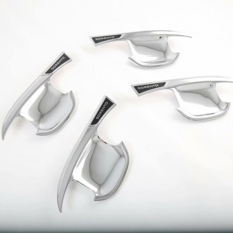 For Kia Sorento MQ4 Car Door Handle Cover Door Bowl Protector Molding Trim Stickers Auto Styling Accessories