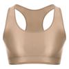 Canottiere da uomo lucide con scollo a U a tinta unita senza maniche crop top gilet per sport fitness yoga