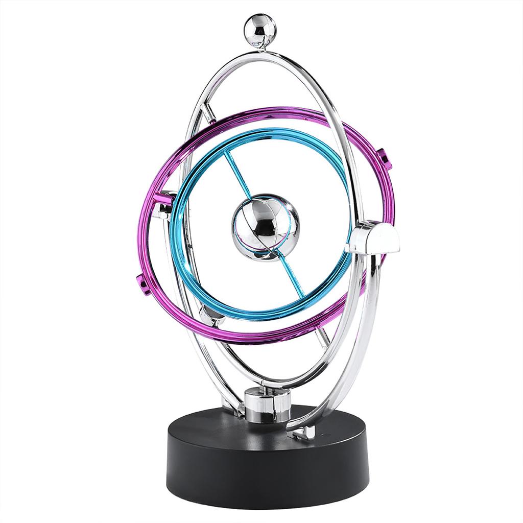 Craft Milky Way Celestial Body Kinetic Movement Orbital Electric Wiggler Newton Desk