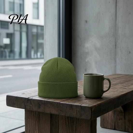 Cold Weather Headwear Knitted Winter Hat, Unisex Thick Thermal Skull Cap, Cozy Windproof Warm Knit Hat for Men Women Outdoor Hiking Jogging