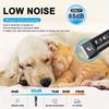 Dog Nail Grinder,Pet Nail Grinder for Dogs with LED Light,Nail Grinder for Quiet,Rechargeable Upgraded 2 Speeds Painless with Wheels Dog Nail Trimmers