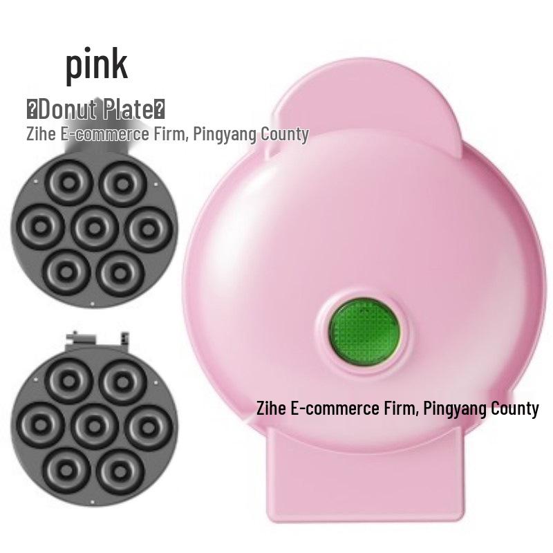 Mini Waffle, Bread, Crepe, and Sandwich Maker - All-in-One Breakfast Machine