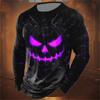 Fashion Smiley Print Men's Clothing Fashion 3D Print Smiley Graphic T-shirt Harajuku Mens T Shirt Designer T-shirts for Men Tops