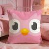 DDuolingos Cute Cartoon Cushion Cover Premium Comfort Reversible Pillow Cove Two In One Design For Any Room  Car Interior