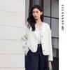 Elegante Damen Kurzmantel aus Wollmischung