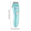1PC Baby Hair Clippers Silent Kids Hair Trimmers Chargeable Waterproof Professional Cordless Hair Clipper For Babies Children