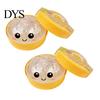Colorful Pinch Toy Steamed Bun Squeeze Soft TPR Fidget Toys Sensory Handheld Stress Ball Reliever Cute Slow-Rising Decompression Gadget Fun