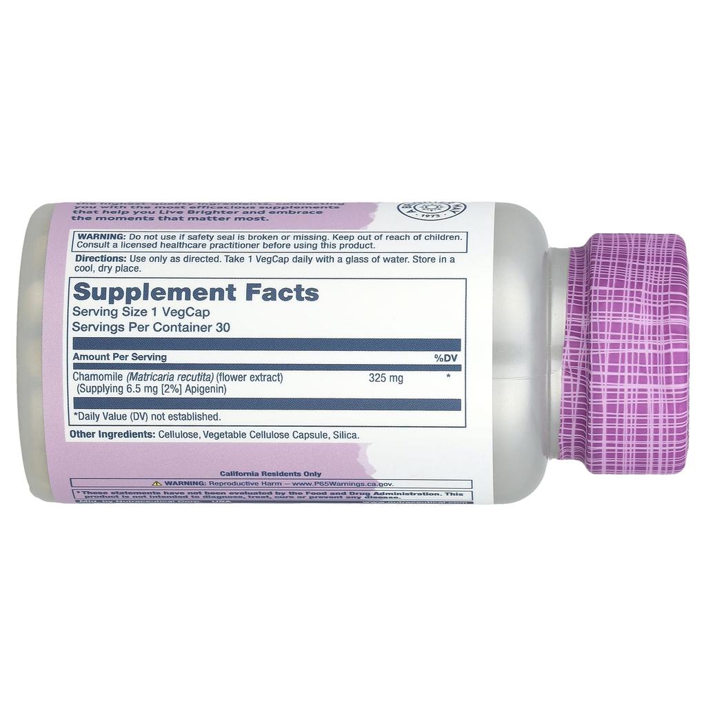 Vital Extract, Chamomile, 325Mg, 30 Veggie Capsules
