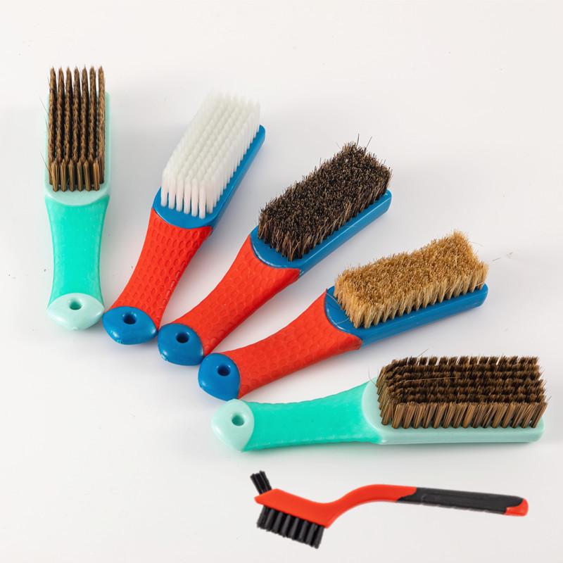 Plastová rukojeť Ocelový drátěný kartáč pro čištění Wenwan, King Kong Bodhi a ořechových předmětů s měděným drátem a kančími štětinami